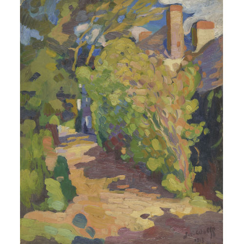 JOS� WOLFF : Paysage (DOBIASCHOFSKY AUKTIONEN AG)