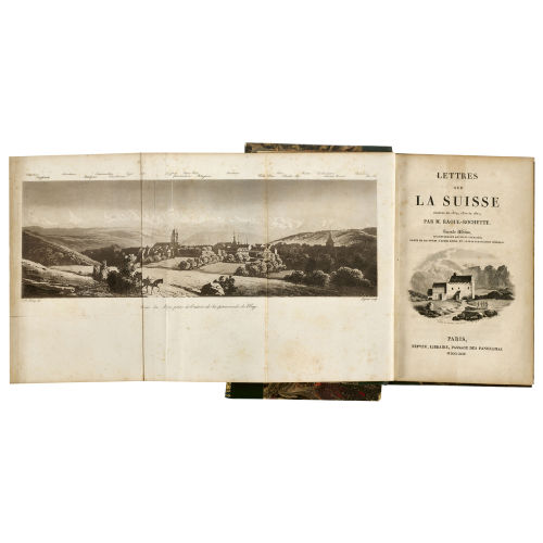 19. JH. FRANKREICH : D�sir� Raoul-Rochette: 'Lettres sur la Suisse �crites en 1819, 1820 et 1821' (DOBIASCHOFSKY AUKTIONEN AG)
