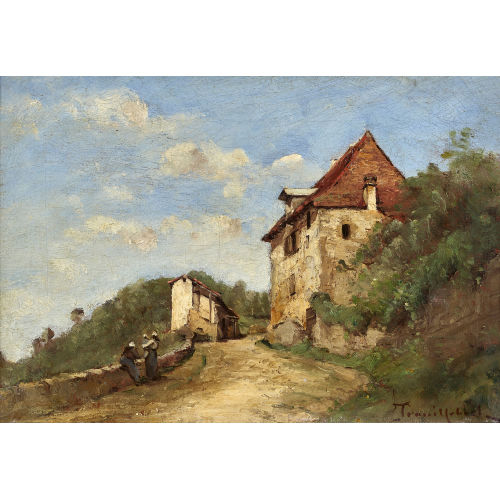 PAUL D�SIR� TROUILLEBERT : 'Maison en Savoie' (DOBIASCHOFSKY AUKTIONEN AG)