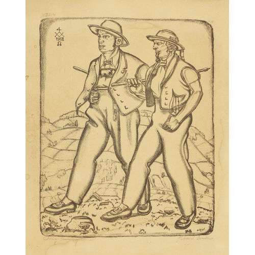 ALBERT SEBASTIAN OESCH : Appenzeller Bauern (DOBIASCHOFSKY AUKTIONEN AG)
