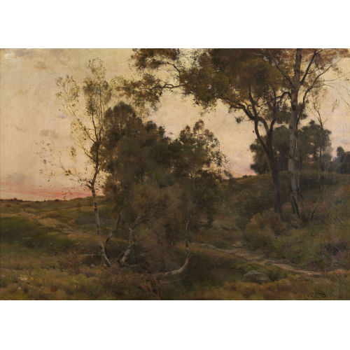 CHARLES-�DOUARD DU BOIS : 'Abendstimmung' (DOBIASCHOFSKY AUKTIONEN AG)