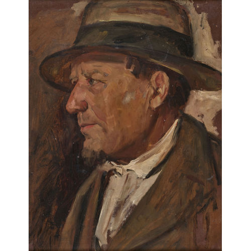 HANS BACHMANN : 'Mnnerkopf' (DOBIASCHOFSKY AUKTIONEN AG)