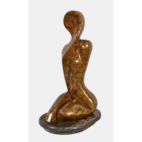 20. JH. ANONYM : Sitzende Figur (DOBIASCHOFSKY AUKTIONEN AG)
