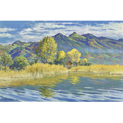 WALDEMAR THEOPHIL FINK : Herbst am Thunersee' (DOBIASCHOFSKY AUKTIONEN AG)