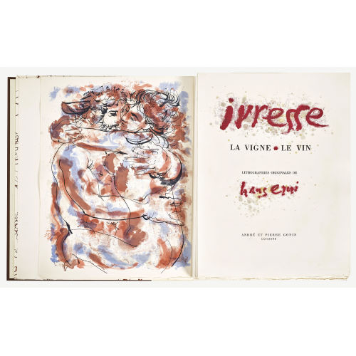 HANS ERNI : 'Ivresse. La vigne, le vin' (DOBIASCHOFSKY AUKTIONEN AG)