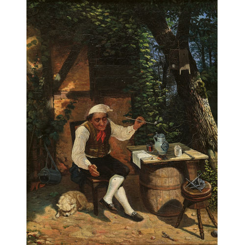 PHILIPP SCHMITZ : Sommerliche Mussestunde (DOBIASCHOFSKY AUKTIONEN AG)
