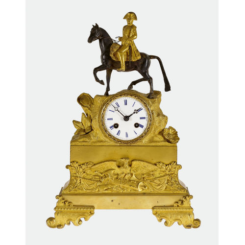 KAMINUHR : Sp�tes Empire, Frankreich, um 1830-1840 (DOBIASCHOFSKY AUKTIONEN AG)
