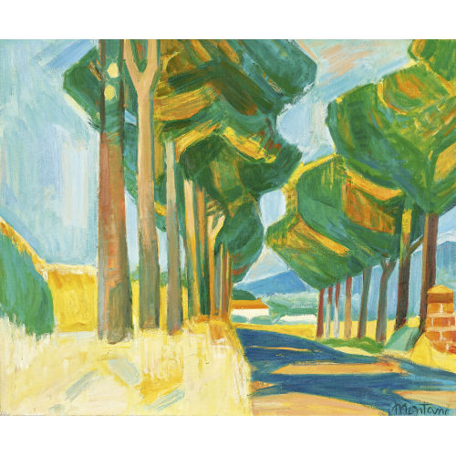 ROGER MONTAN� : Sonnige Allee (DOBIASCHOFSKY AUKTIONEN AG)