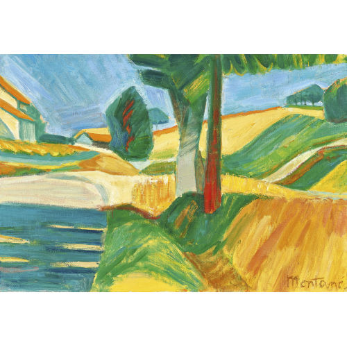 ROGER MONTAN� : Paysage (DOBIASCHOFSKY AUKTIONEN AG)