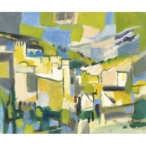 JEAN CHEVOLLEAU : 'Tol�de au pont San Martin' (DOBIASCHOFSKY AUKTIONEN AG)