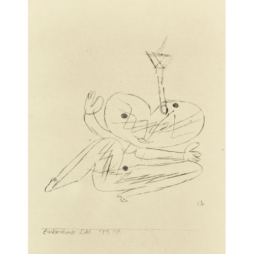 PAUL KLEE : 'Ausl�schendes Licht' (DOBIASCHOFSKY AUKTIONEN AG)