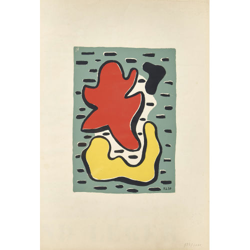 FERNAND L�GER : 'Sans titre' (DOBIASCHOFSKY AUKTIONEN AG)