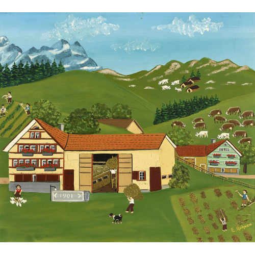 ERNST ROHNER : Sommer im Appenzellerland (DOBIASCHOFSKY AUKTIONEN AG)