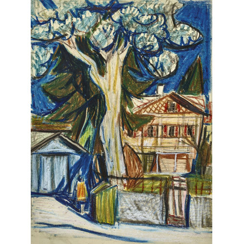 FRED STAUFFER : 'Die grosse Kiefer' (DOBIASCHOFSKY AUKTIONEN AG)