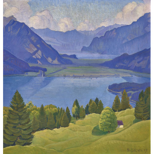 TRAUGOTT SENN : 'Am Brienzersee' (DOBIASCHOFSKY AUKTIONEN AG)