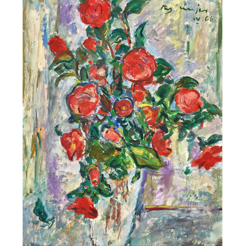 FRITZ MEIJER : Rosenstillleben (DOBIASCHOFSKY AUKTIONEN AG)