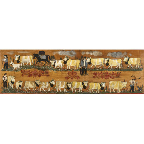 20. JH. WESTSCHWEIZ : Alpaufzug (Poya) (DOBIASCHOFSKY AUKTIONEN AG)