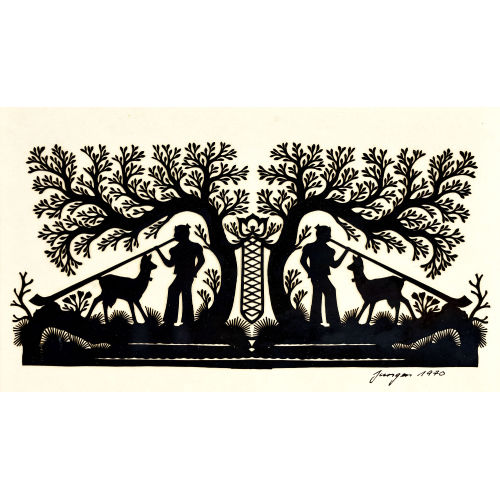 HANS JUNGEN : Alphornbl�ser (DOBIASCHOFSKY AUKTIONEN AG)