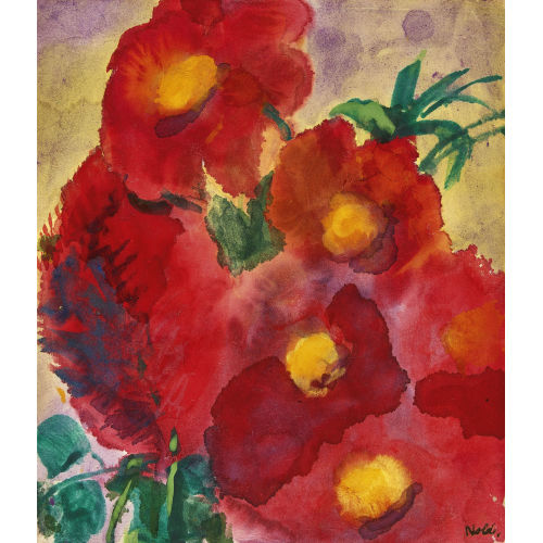 EMIL (EIGTL. HANSEN NOLDE : 'Rote Bl�ten' (DOBIASCHOFSKY AUKTIONEN AG)