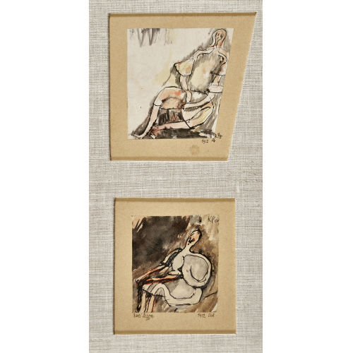PAUL KLEE : 'Zwei Scizzen' (DOBIASCHOFSKY AUKTIONEN AG)