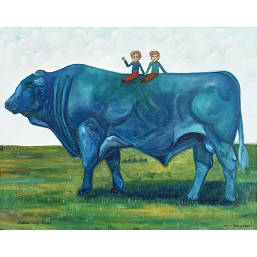 TIMMERMAHN : Blauer Stier (DOBIASCHOFSKY AUKTIONEN AG)