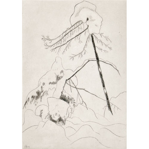 GABRIELE M�NTER : 'Zwei B�ume' (DOBIASCHOFSKY AUKTIONEN AG)