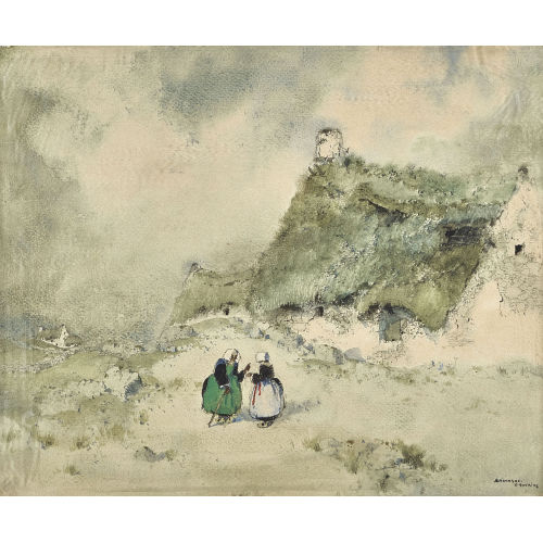 ERNEST PIERRE GU�RIN : 'Bretagne' (DOBIASCHOFSKY AUKTIONEN AG)