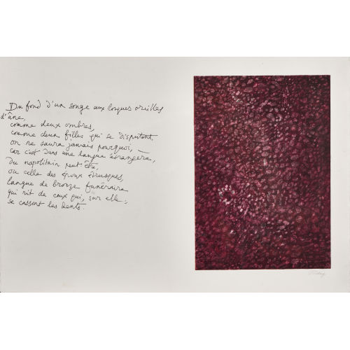 MARK TOBEY : 'Le fond d'un songe...' (DOBIASCHOFSKY AUKTIONEN AG)