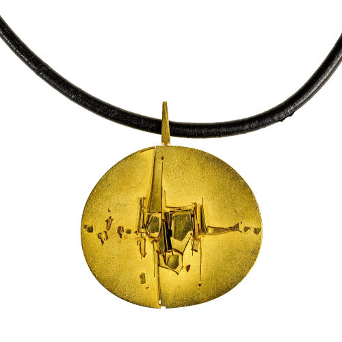 GOLD-COLLIER : Othmar Zschaler, um 1981 (DOBIASCHOFSKY AUKTIONEN AG)