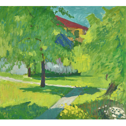 PETER THALMANN : Sommerlicher Park (DOBIASCHOFSKY AUKTIONEN AG)