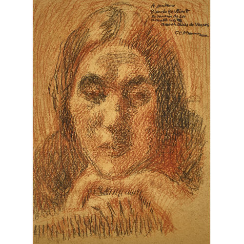 CHARLES-CLOS OLSOMMER : Portrait d'une femme (DOBIASCHOFSKY AUKTIONEN AG)