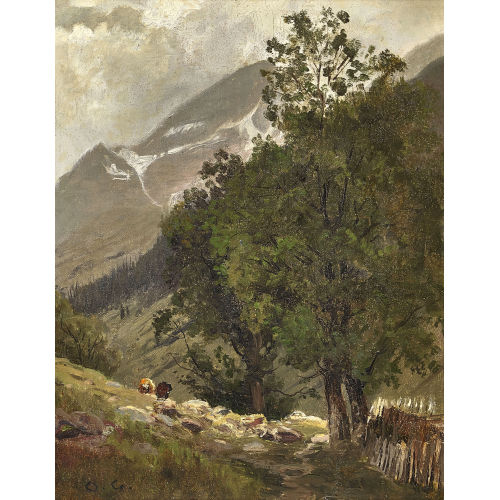 OTTO GAMPERT : 'In den Alpen' (DOBIASCHOFSKY AUKTIONEN AG)