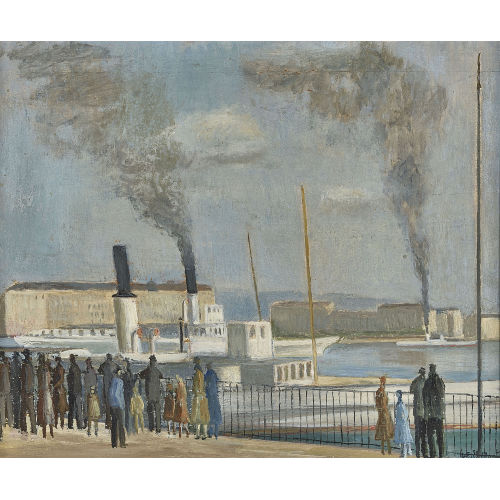 EUG�NE LOUIS MARTIN : 'Les touristes' (DOBIASCHOFSKY AUKTIONEN AG)