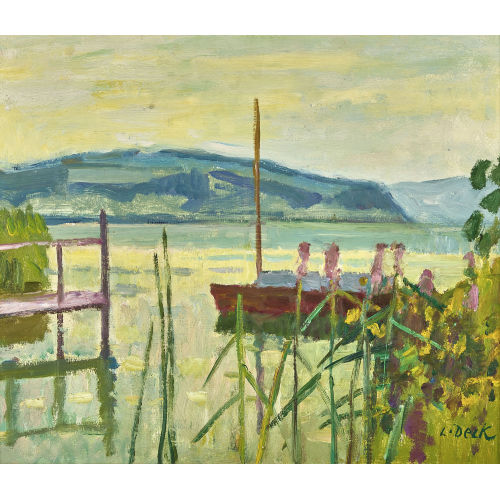 LEO DECK : 'Am Murtensee' (DOBIASCHOFSKY AUKTIONEN AG)