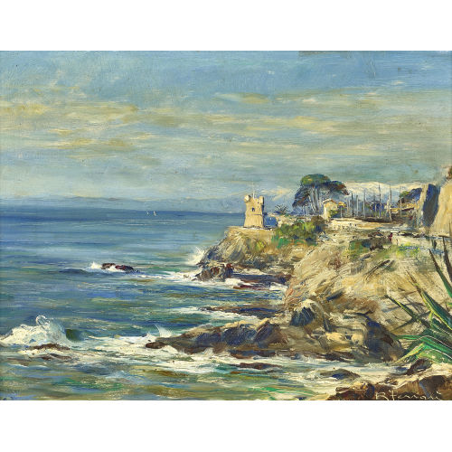 BERTO FERRARI : Torre Gropallo a Nervi (DOBIASCHOFSKY AUKTIONEN AG)