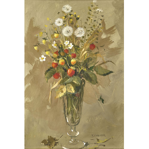 REN�E YOLANDA HAUSER : 'Fraises' (DOBIASCHOFSKY AUKTIONEN AG)
