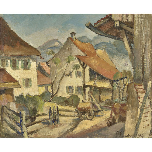 AUGUST CUENI : 'Liesberg' (DOBIASCHOFSKY AUKTIONEN AG)
