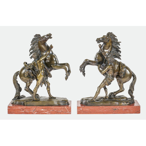 GUILLAUME I COUSTOU : 'Les chevaux de Marly' (DOBIASCHOFSKY AUKTIONEN AG)