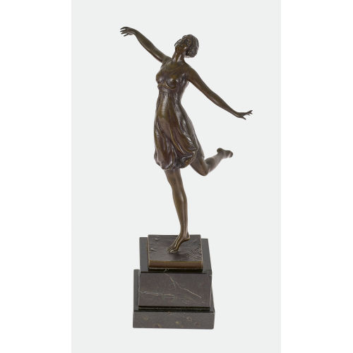 OTTO HOFFMANN : Tanzende junge Frau (DOBIASCHOFSKY AUKTIONEN AG)