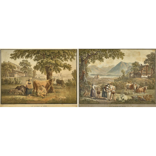 GABRIEL LUDWIG (GEN. LORY P�RE) LORY : Paar Ansichten (DOBIASCHOFSKY AUKTIONEN AG)