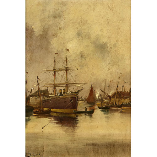 EUG�NE (GEN. DUPUY GALIEN-LALOUE : Le port (DOBIASCHOFSKY AUKTIONEN AG)
