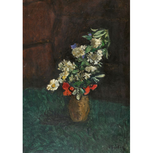 VICTOR SURBEK : Blumenstillleben (DOBIASCHOFSKY AUKTIONEN AG)