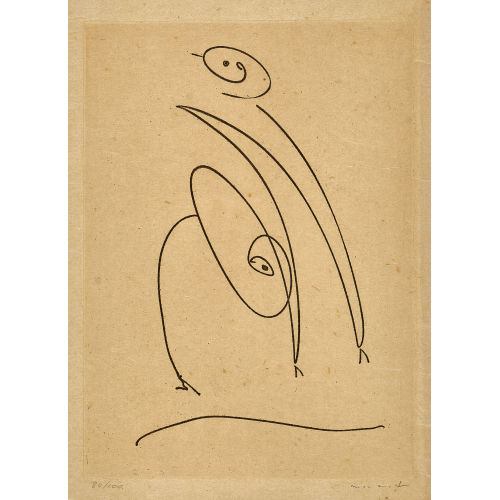 MAX ERNST : 'Tout en un plus deux' (DOBIASCHOFSKY AUKTIONEN AG)