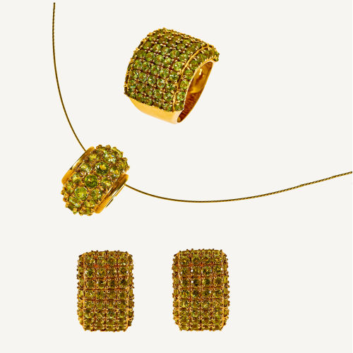 PERIDOT-SET : (DOBIASCHOFSKY AUKTIONEN AG)