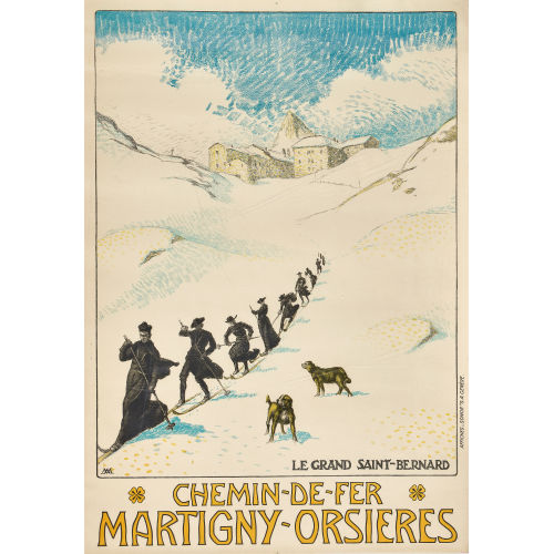 ALBERT MURET : 'Chemin-de-Fer Martigny-Orsi�re' (DOBIASCHOFSKY AUKTIONEN AG)