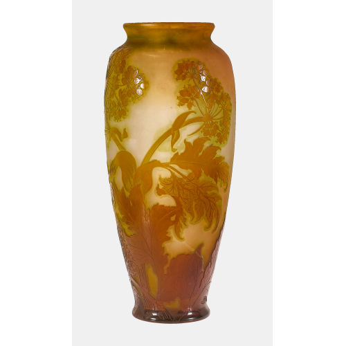 �MILE GALL� : Vase, Nancy, um 1905 (DOBIASCHOFSKY AUKTIONEN AG)