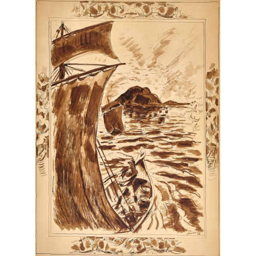 CHARLES CL�MENT : Segelschiffe (DOBIASCHOFSKY AUKTIONEN AG)