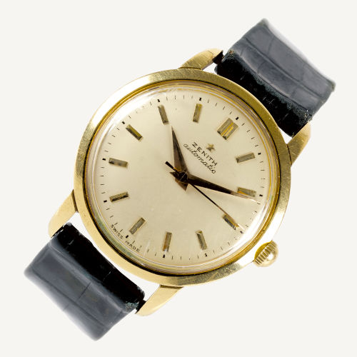 ZENITH : Herrenarmbanduhr 'Bumper' (DOBIASCHOFSKY AUKTIONEN AG)