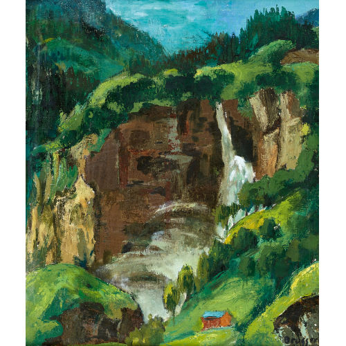 ARNOLD BR�GGER : 'Wasserfall' (DOBIASCHOFSKY AUKTIONEN AG)