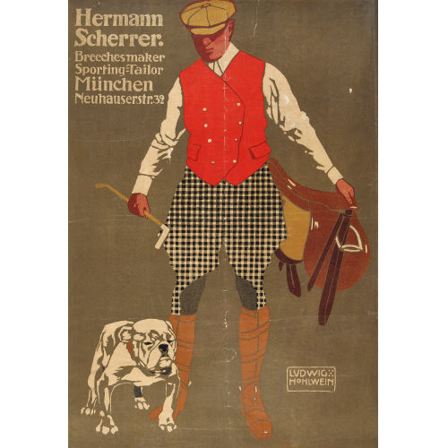 LUDWIG HOHLWEIN : 'Hermann Scherrer Breechesmaker Sporting-Tailor M�nchen' (DOBIASCHOFSKY AUKTIONEN AG)